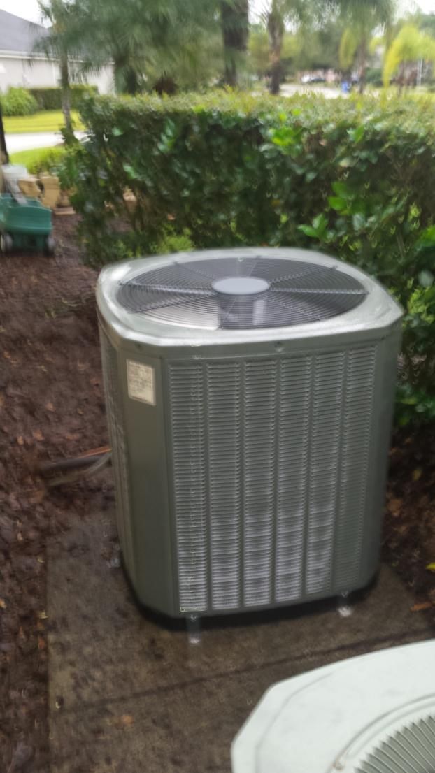 A recent air conditioning installation job in the  area